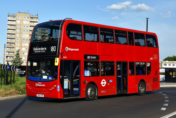 Route 180, Stagecoach London 12363, SN64OHP, Abbey Wood