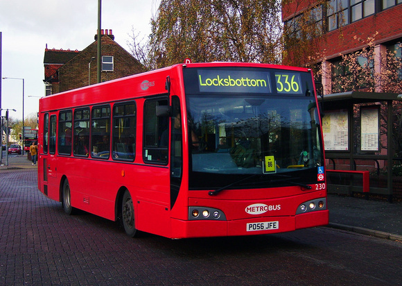 Route 336, Metrobus 230, PO56JFE, Bromley