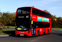 Route 669, Stagecoach London 12389, YX16OHE, Thamesmead