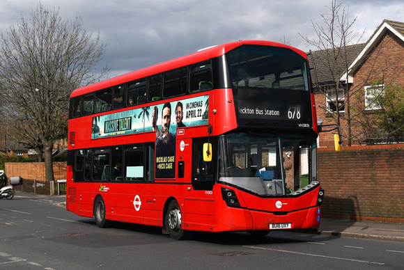 Route 678, Tower Transit, VH38131, BU16UXY