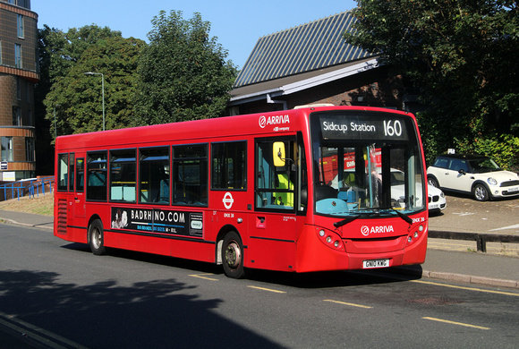 Route 160, Arriva London, ENX30, GN10KWG, Sidcup