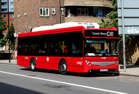 Route C10, Abellio London 1508, BV20GOC, Lambeth North