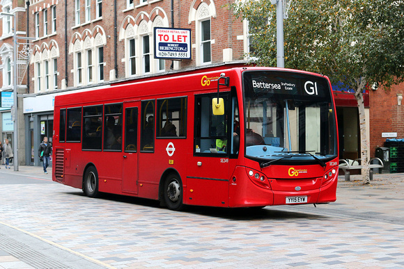 Route G1, Go Ahead London, SE249, YY15EYW, Brixton