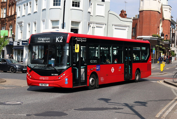 Route K2, London United RATP, DLE30053, SN17MUY, Surbition