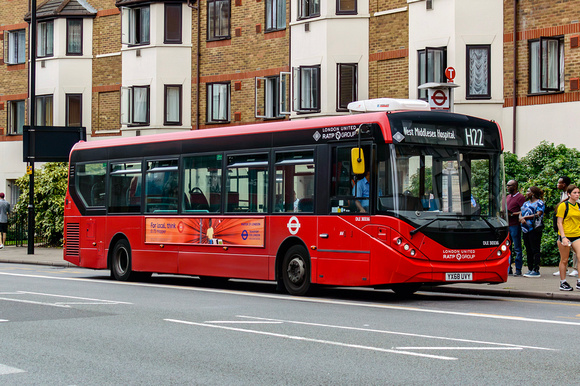 Route H22, London United RATP, DLE30336, YX68UVY, Hounslow