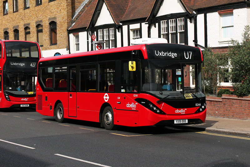 London Bus Routes | Route U7: Hayes, Sainsbury's - Uxbridge | Route U7 ...