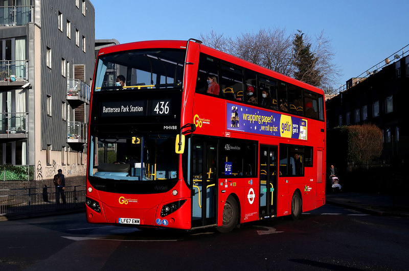 London Bus Routes | Route 436: Battersea Park Station - Lewisham ...