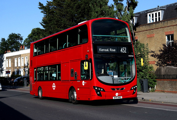 Route 452, Tower Transit, VN37861, BV10WWU, Lavender Hill