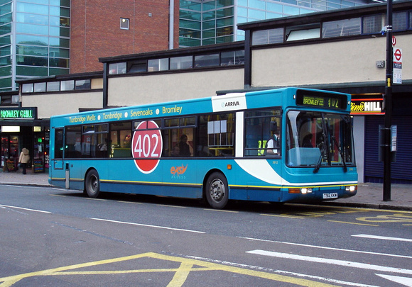 Route 402, Arriva Kent & Sussex 3912, T912KKM, Bromley