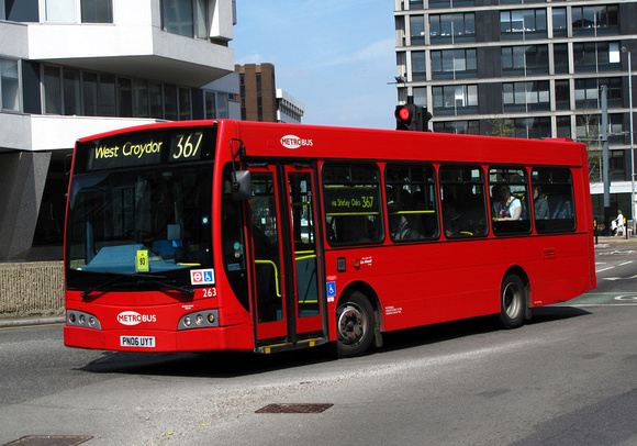 Route 367, Metrobus 263, PN06UYT, Croydon