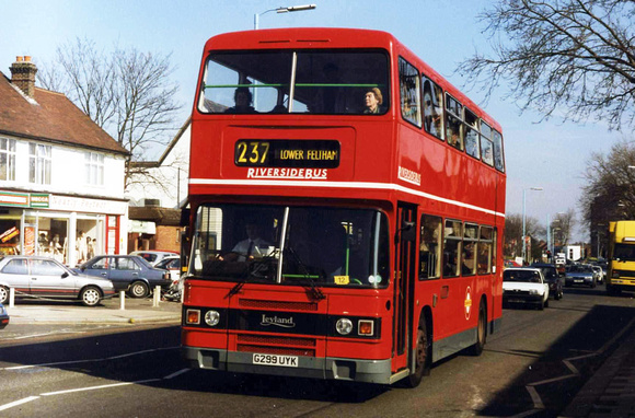 Route 237, Riverside Bus, G299UYK, Hounslow