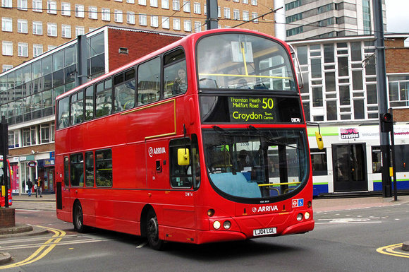 Route 50, Arriva London, DW74, LJ04LGL, Croydon
