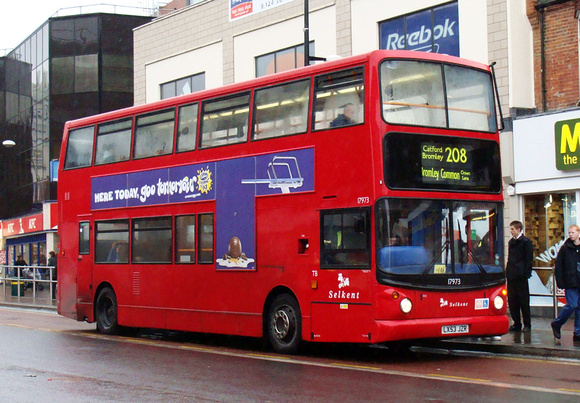 Route 208, Selkent ELBG 17973, LX53JZR, Bromley