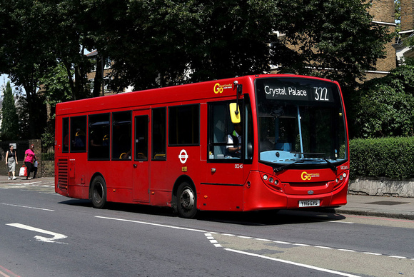 Route 322, Go Ahead London, SE245, YY15EYS, Brixton