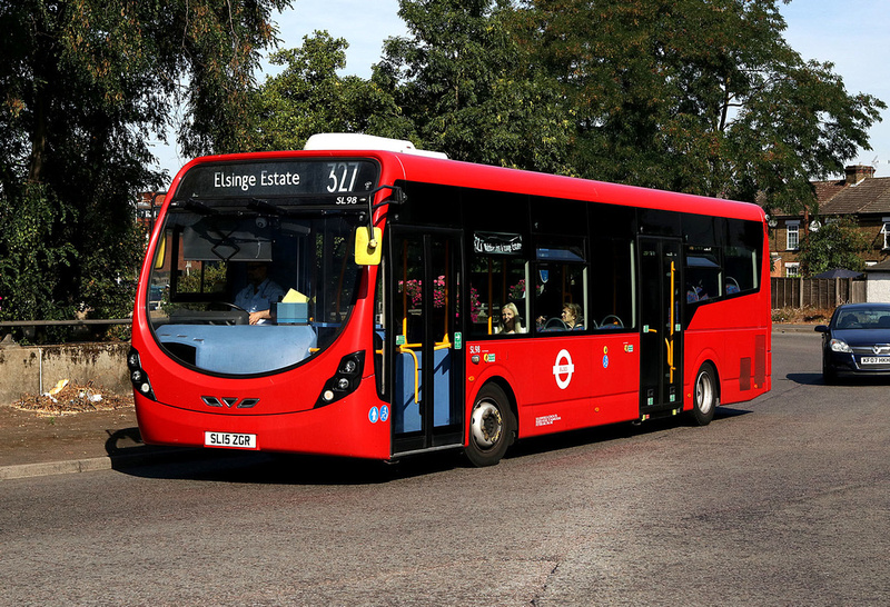 London Bus Routes | Route 327: Waltham Cross - Elsinge Estate