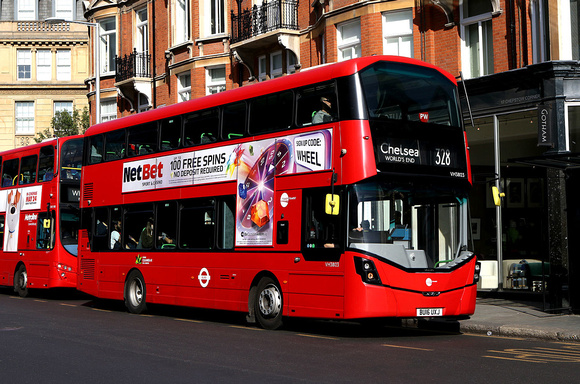 Route 328, Tower Transit, VH38123, BU16UXJ, Westbourne Grove