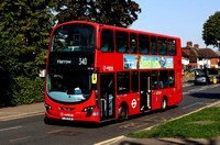 Route 340, Arriva London, HV80, LJ62BJK, Canons Park