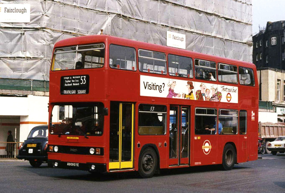 Route 53, London Transport, T909, A909SYE, Westminster