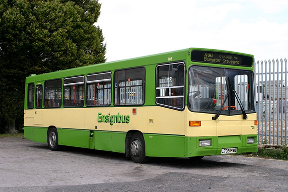 Route X80, Ensignbus 708, L708FWO, Stroud
