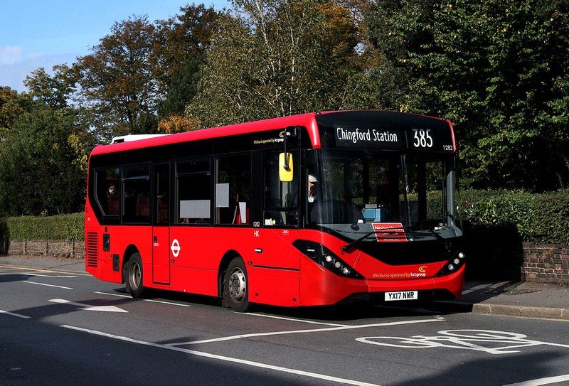 London Bus Routes | Route 385: Chingford Station - Crooked Billet ...