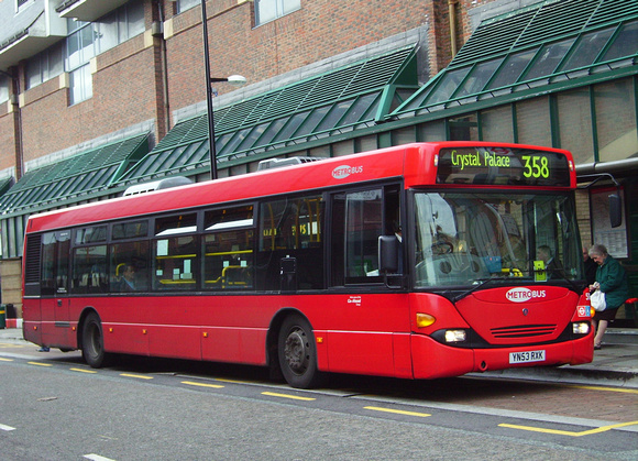 Route 358, Metrobus 518, YN53RXK, Bromley