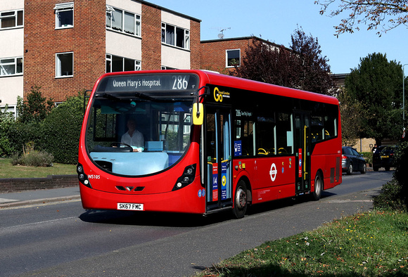 Route 286, Go Ahead London, WS105, SK67FMC, Sidcup