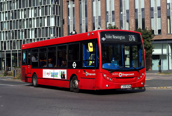 Route 276, Stagecoach London 36359, LX59AOK, Stratford