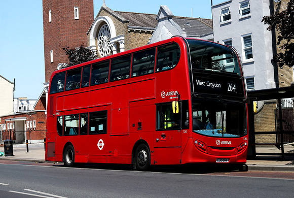 Route 264, Arriva London, T282, LJ13CHV, Tooting