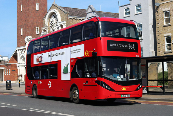 Route 264, Go Ahead London, Ee70, LG72DNO, Tooting