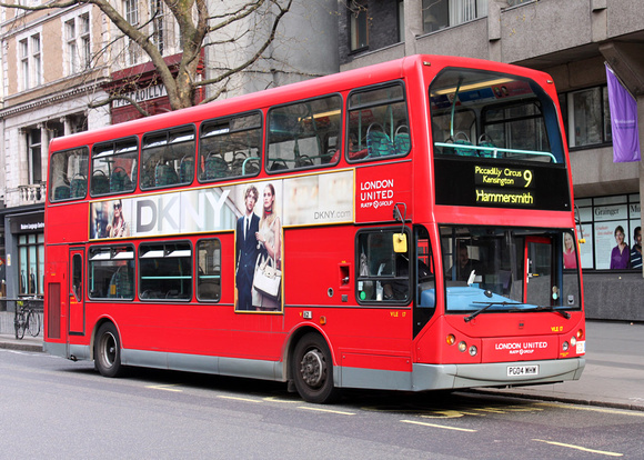 Route 9, London United RATP, VLE17, PG04WHW, Aldwych