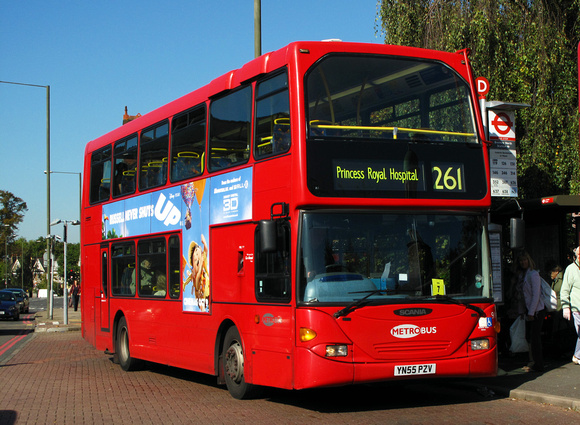 Route 261, Metrobus 914, YN55PZV, Bromley