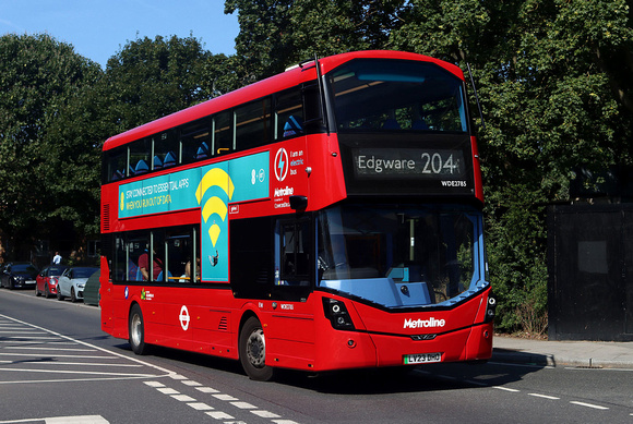 Route 204, Metroline, WDE2785, LV23DHO, Colindale
