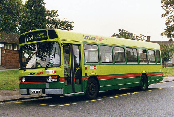 Route 289, London Links 331, UPB331S, Elmers End