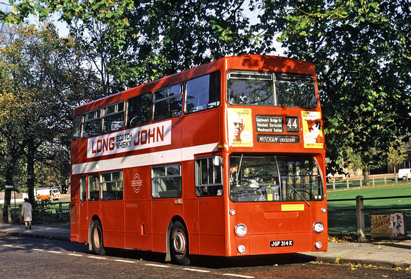 Route 44, London Transport, DMS314, JGF314K, Mitcham