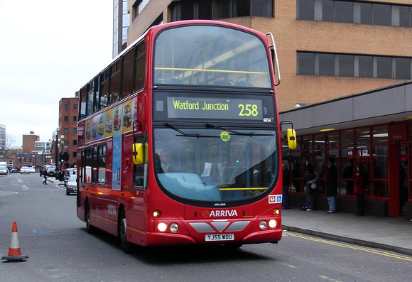 Route 258, Arriva the Shires 6034, YJ55WOU, Harrow