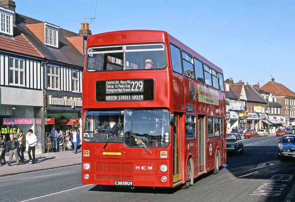 Route 229, London Transport, M1385, C385BUV, Orpington