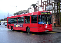 Route R2, Metrobus 222, KX04HRF, Petts Wood