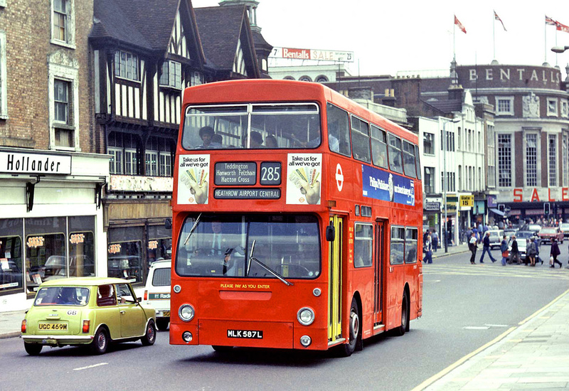 London Bus Routes Route 285 Heathrow Central Kingston