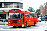Route C11, London Transport, BL64, KJD434P, Canfield Garderns