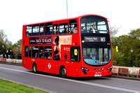 Route W3, Arriva London, HV126, LJ13FBB, Alexandra Palace