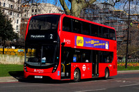 Route 2, Arriva London, HT4, SK20BGF, Marble Arch