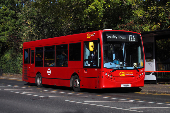 Route 126, Go Ahead London, SE89, YX11CPO, Mottingham