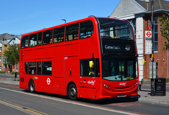 Route 407, Abellio London 2404, SN61DFU, Sutton