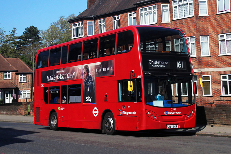 London Bus Routes | Route 161: Chislehurst - North Greenwich | Route ...