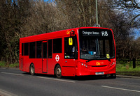 Route R8, Go Ahead London 180, YX62DYN, Green St Green