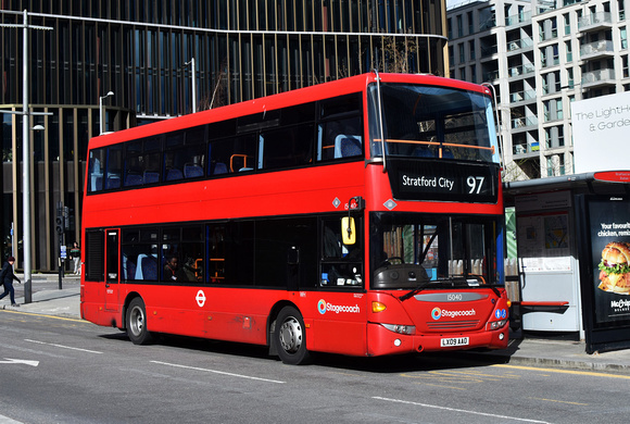 Route 97, Stagecoach London 15040, LX09AAO, Stratford
