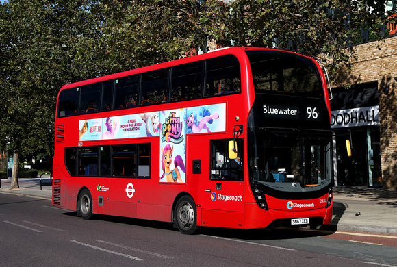 Route 96, Stagecoach London 12437, SN67XEB, Woolwich
