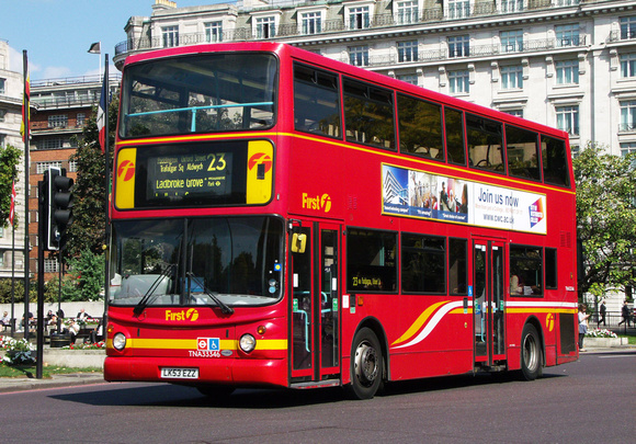 Route 23, First London, TNA33346, LK53EZZ, Marble Arch