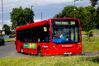 Route 314, Stagecoach London 36553, LX12DKF, Addington Village