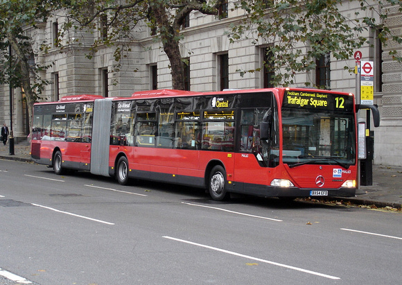Route 12, London Central, MAL63, BX54EFD, Westminster